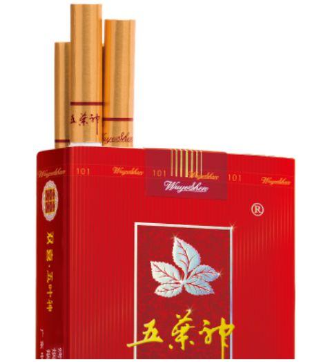 五叶神硬红特醇出口香港香烟